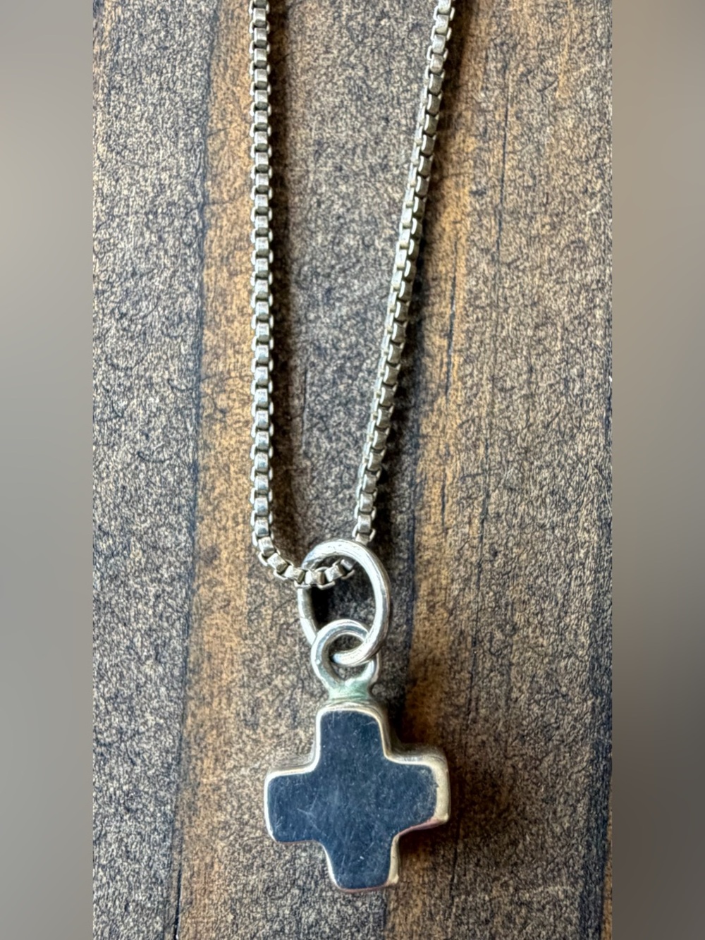 Sterling Silver Cross Pendant Necklace
